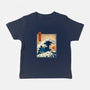 The Great Kaiju Wave-Baby-Basic-Tee-erion_designs
