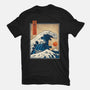 The Great Kaiju Wave-Unisex-Basic-Tee-erion_designs