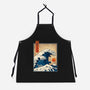 The Great Kaiju Wave-Unisex-Kitchen-Apron-erion_designs