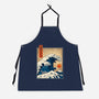 The Great Kaiju Wave-Unisex-Kitchen-Apron-erion_designs