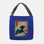 The Great Kaiju Wave-None-Adjustable Tote-Bag-erion_designs