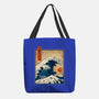 The Great Kaiju Wave-None-Basic Tote-Bag-erion_designs