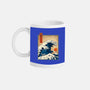 The Great Kaiju Wave-None-Mug-Drinkware-erion_designs