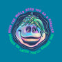 Becoming A Monster-Womens-Fitted-Tee-glitchygorilla