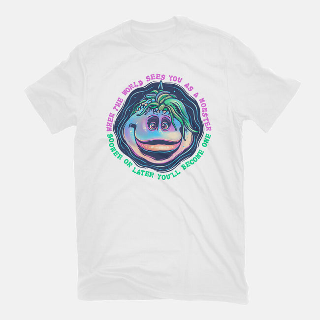 Becoming A Monster-Mens-Premium-Tee-glitchygorilla