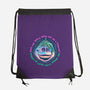Becoming A Monster-None-Drawstring-Bag-glitchygorilla