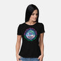 Becoming A Monster-Womens-Basic-Tee-glitchygorilla