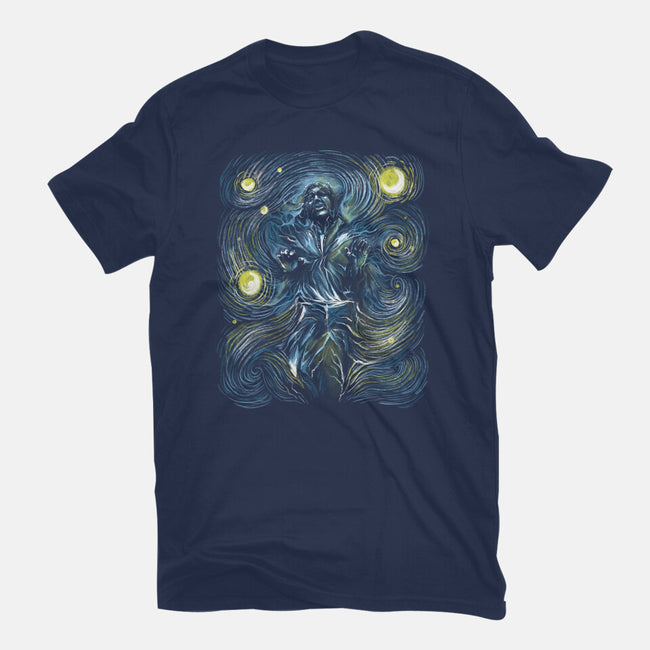 Starry Carbonite-Womens-Fitted-Tee-zascanauta