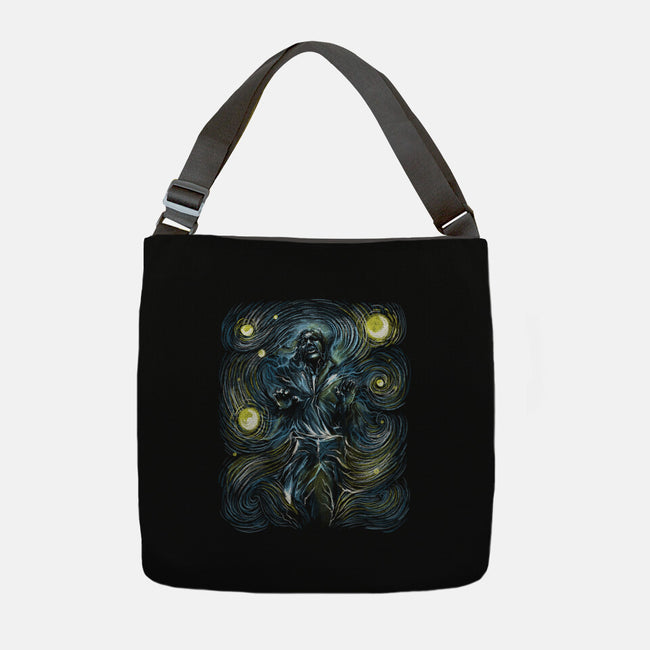 Starry Carbonite-None-Adjustable Tote-Bag-zascanauta