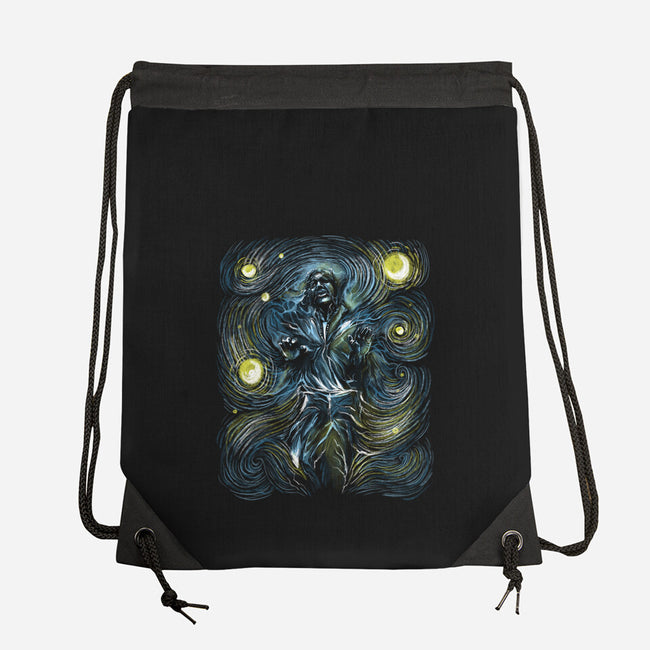Starry Carbonite-None-Drawstring-Bag-zascanauta