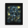 Starry Carbonite-None-Stretched-Canvas-zascanauta