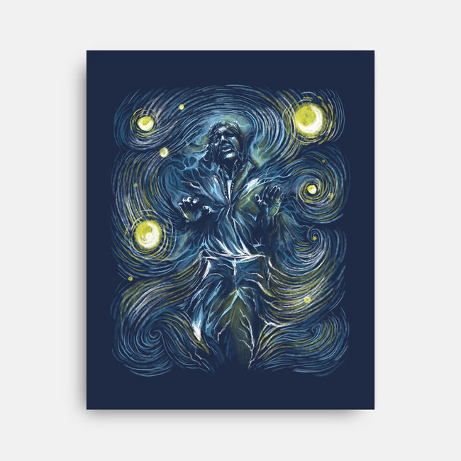 Starry Carbonite-None-Stretched-Canvas-zascanauta