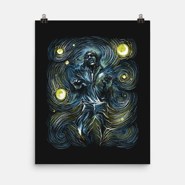 Starry Carbonite-None-Matte-Poster-zascanauta