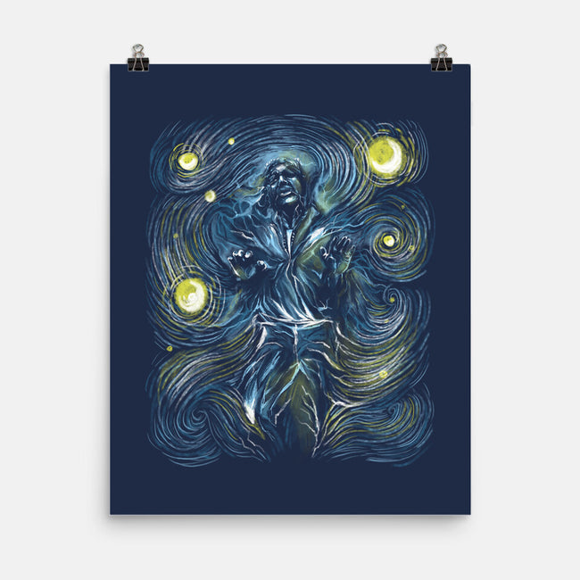 Starry Carbonite-None-Matte-Poster-zascanauta