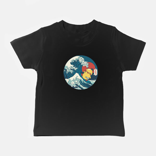 Kanagawa Violence Rubber Duck-Baby-Basic-Tee-tobefonseca