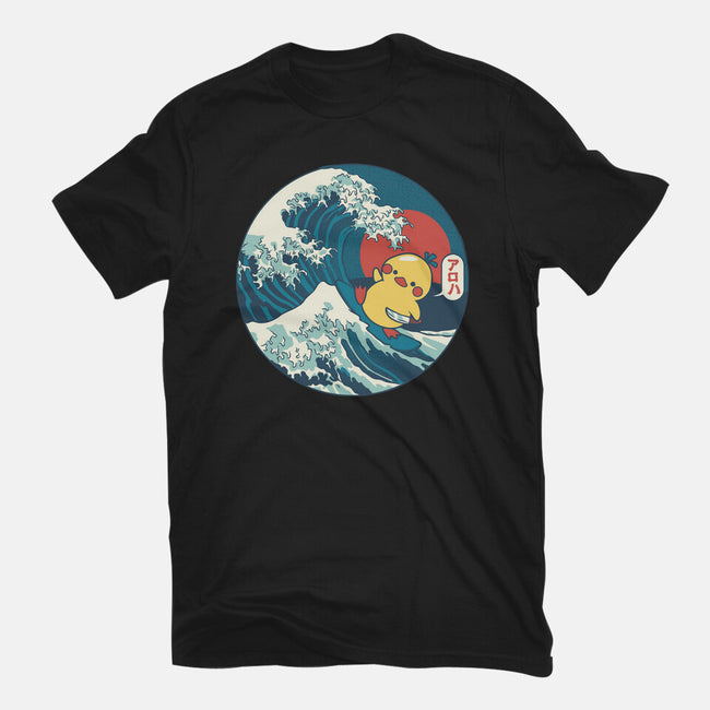 Kanagawa Violence Rubber Duck-Womens-Fitted-Tee-tobefonseca