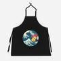 Kanagawa Violence Rubber Duck-Unisex-Kitchen-Apron-tobefonseca