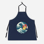 Kanagawa Violence Rubber Duck-Unisex-Kitchen-Apron-tobefonseca