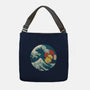 Kanagawa Violence Rubber Duck-None-Adjustable Tote-Bag-tobefonseca