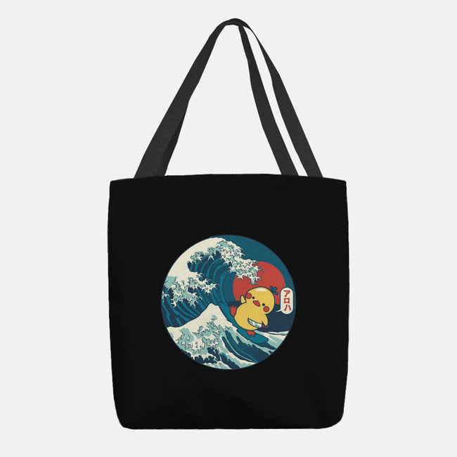 Kanagawa Violence Rubber Duck-None-Basic Tote-Bag-tobefonseca