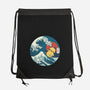 Kanagawa Violence Rubber Duck-None-Drawstring-Bag-tobefonseca