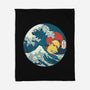 Kanagawa Violence Rubber Duck-None-Fleece-Blanket-tobefonseca
