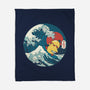 Kanagawa Violence Rubber Duck-None-Fleece-Blanket-tobefonseca