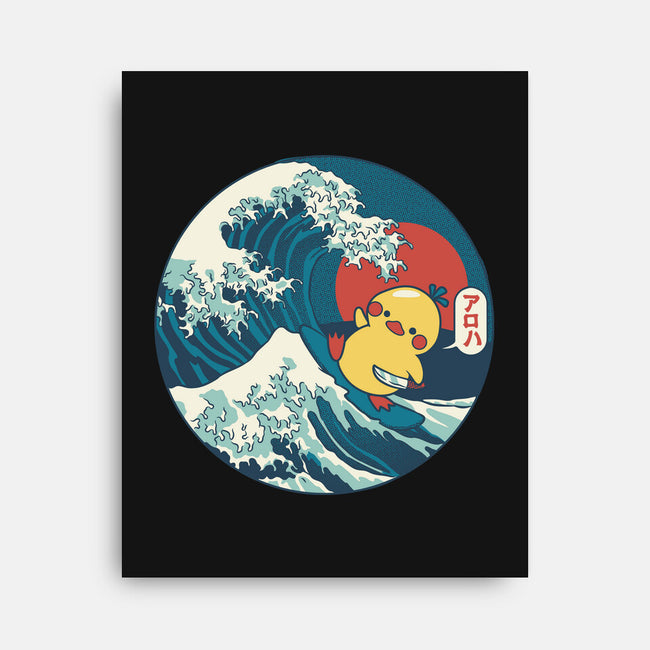 Kanagawa Violence Rubber Duck-None-Stretched-Canvas-tobefonseca