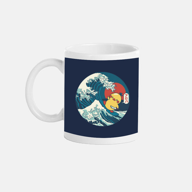 Kanagawa Violence Rubber Duck-None-Mug-Drinkware-tobefonseca