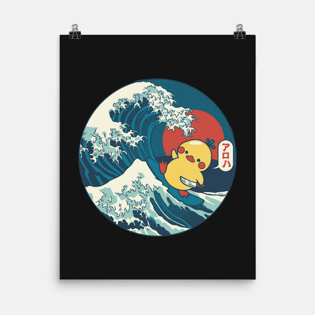 Kanagawa Violence Rubber Duck-None-Matte-Poster-tobefonseca