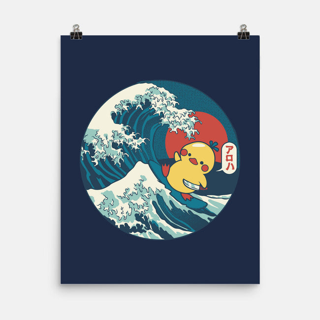 Kanagawa Violence Rubber Duck-None-Matte-Poster-tobefonseca