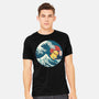 Kanagawa Violence Rubber Duck-Mens-Heavyweight-Tee-tobefonseca