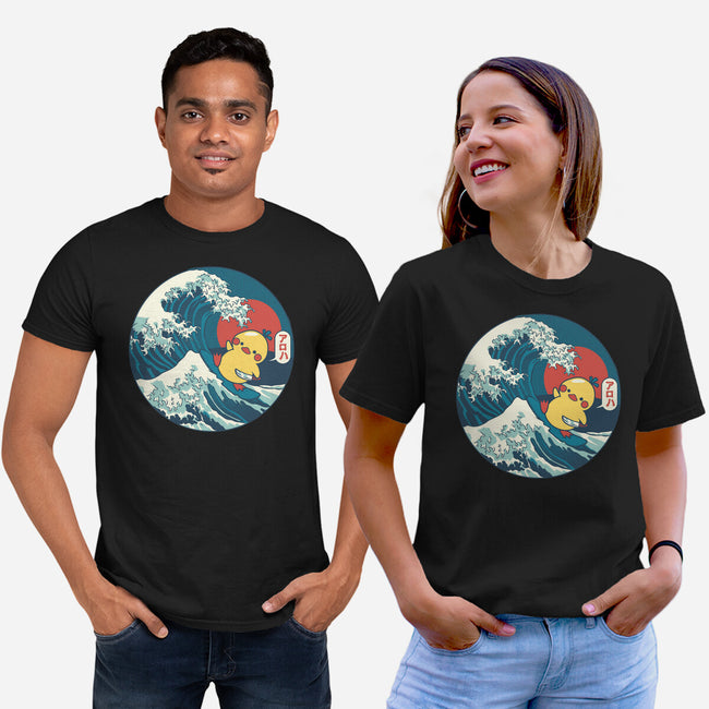 Kanagawa Violence Rubber Duck-Unisex-Basic-Tee-tobefonseca
