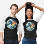 Kanagawa Violence Rubber Duck-Unisex-Baseball-Tee-tobefonseca