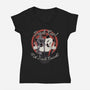 Trash Can Not Trash Can't-Womens-V-Neck-Tee-tobefonseca