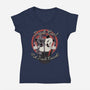 Trash Can Not Trash Can't-Womens-V-Neck-Tee-tobefonseca