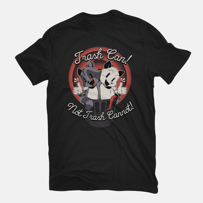 Trash Can Not Trash Can't-Womens-Basic-Tee-tobefonseca