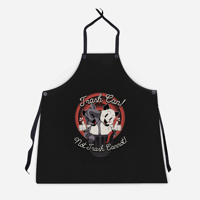 Trash Can Not Trash Can't-Unisex-Kitchen-Apron-tobefonseca