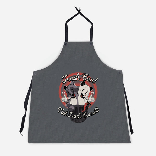 Trash Can Not Trash Can't-Unisex-Kitchen-Apron-tobefonseca