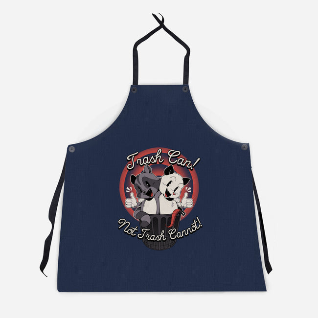 Trash Can Not Trash Can't-Unisex-Kitchen-Apron-tobefonseca