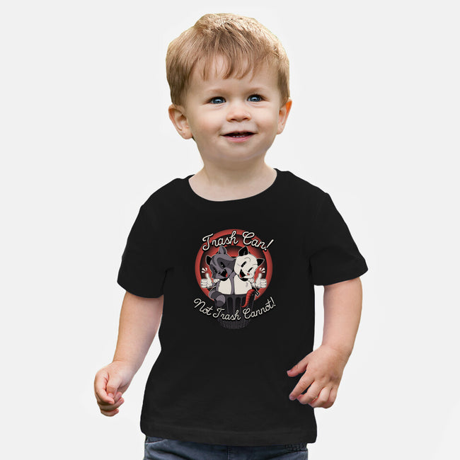 Trash Can Not Trash Can't-Baby-Basic-Tee-tobefonseca