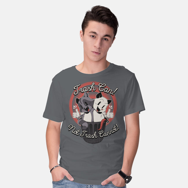 Trash Can Not Trash Can't-Mens-Basic-Tee-tobefonseca