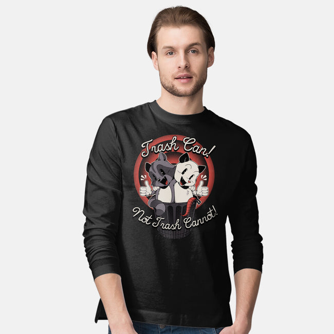 Trash Can Not Trash Can't-Mens-Long Sleeved-Tee-tobefonseca