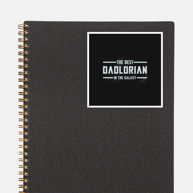 The Best Dadlorian In The Galaxy-None-Glossy-Sticker-tobefonseca