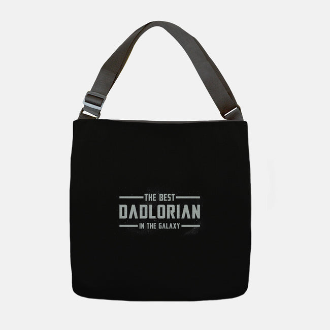 The Best Dadlorian In The Galaxy-None-Adjustable Tote-Bag-tobefonseca