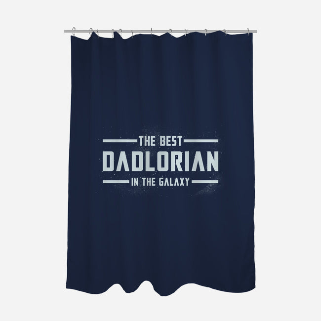 The Best Dadlorian In The Galaxy-None-Polyester-Shower Curtain-tobefonseca