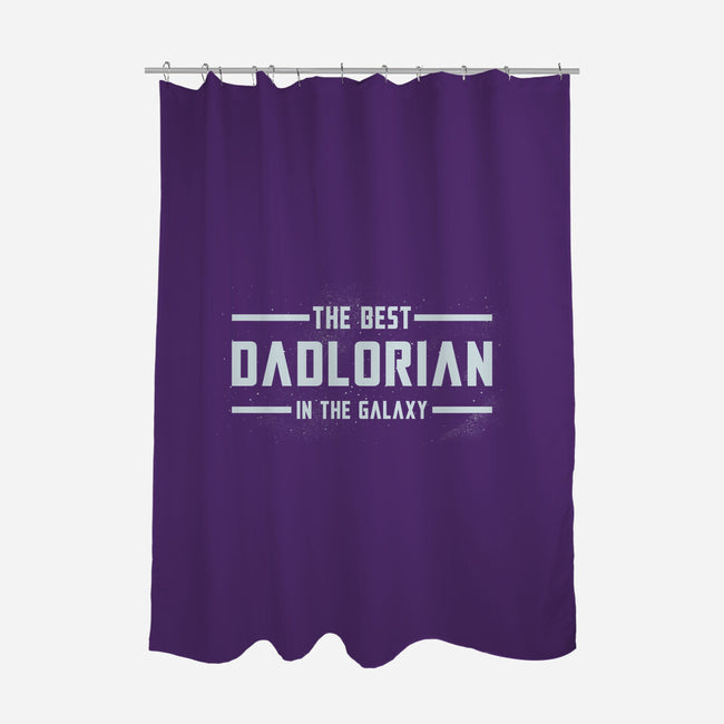 The Best Dadlorian In The Galaxy-None-Polyester-Shower Curtain-tobefonseca