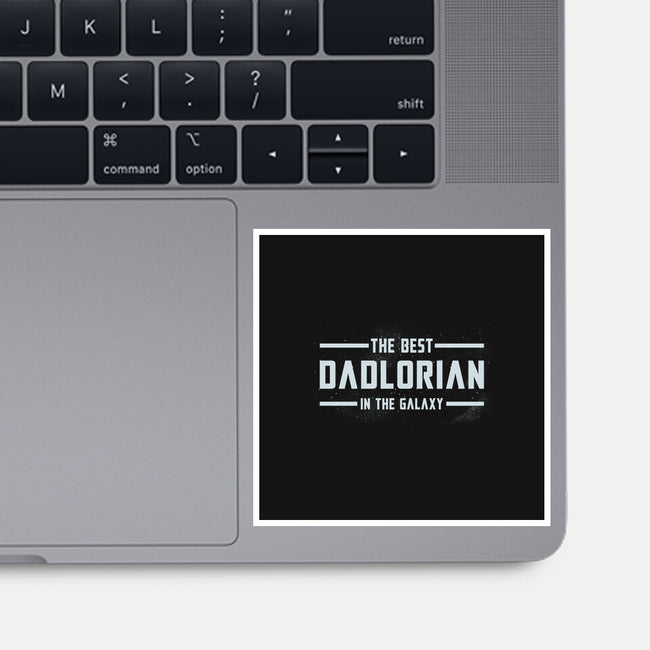 The Best Dadlorian In The Galaxy-None-Glossy-Sticker-tobefonseca