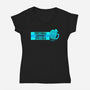 Emotional Support Spotchka-Womens-V-Neck-Tee-tobefonseca