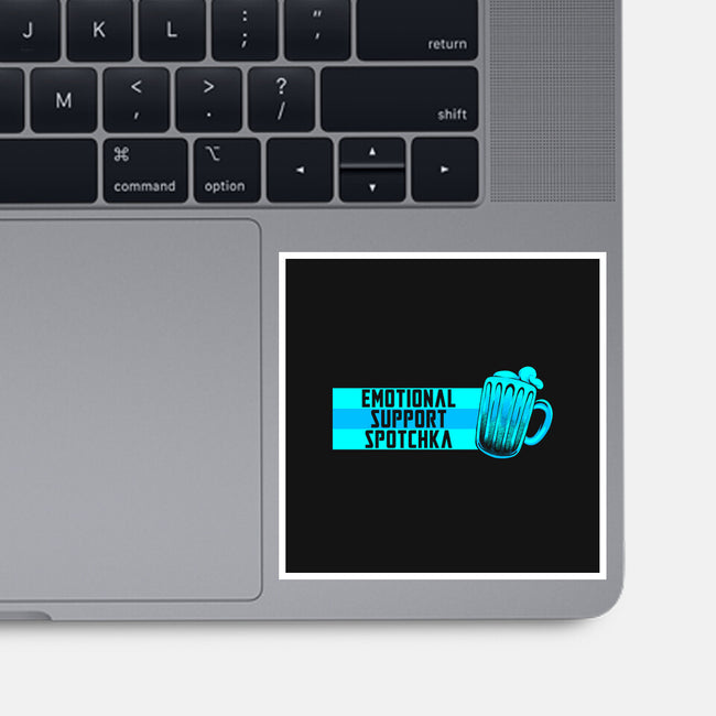 Emotional Support Spotchka-None-Glossy-Sticker-tobefonseca
